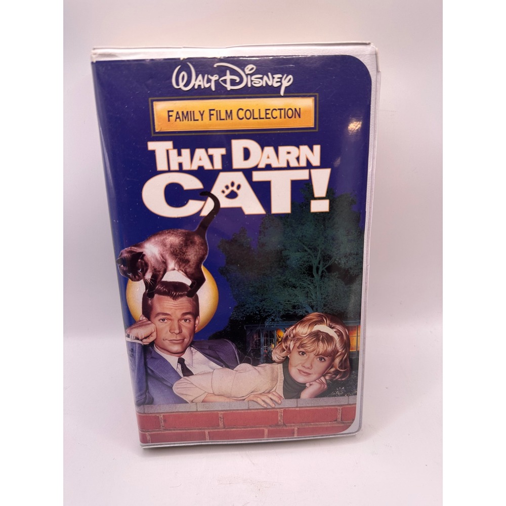 Walt Disney That Darn Cat! VHS Family Film Collection Hayley Mills Dean Jones